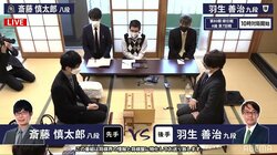 挑戦狙う斎藤慎太郎八段、残留目指す羽生善治九段 新年早々の重要局が対局開始／将棋・順位戦A級