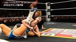 「かわいい」「一番強そう」異様に目立つ女子レフェリーに熱視線 女子タッグ王座戦での一コマ