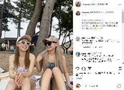 「若いうちに着とこう」“しゅんまや”重川茉弥、ビキニショット公開 「産後とは思えない」「スタイルよすぎる」と絶賛の声