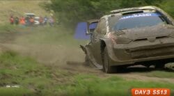 「うそだろ」大荒れ世界ラリーでGRヤリスが“信じられない姿”で激走「サスむき出し」「もげてる」驚く声相次ぐ