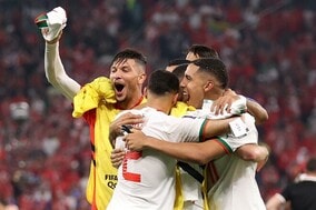 「予想できんかった」モロッコが大躍進！ ベルギー、クロアチアを抑え堂々の首位突破にファン喝采！「なんだこのえぐいグループは…」【W杯F組】