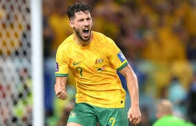 堅守オーストラリアがレッキーの一撃でデンマーク撃破、4大会ぶり2度目のベスト16進出《カタールW杯》