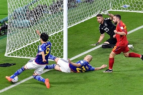 【W杯】日本の“VAR弾”、正確な映像公開までの経緯とは？　英メディアが関係者の話を紹介「テレビ局員がFIFAから止められた」