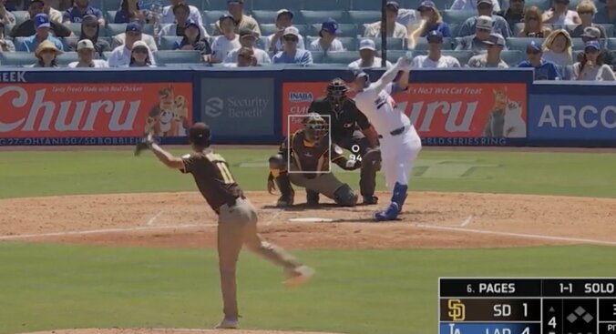 【写真・画像】どうやって打った？ 大谷翔平、まさかの“ダルビッシュ打ち”「調子狂わせた」低めの難しいボールを叩く“技あり打”「絶好調やん」　1枚目