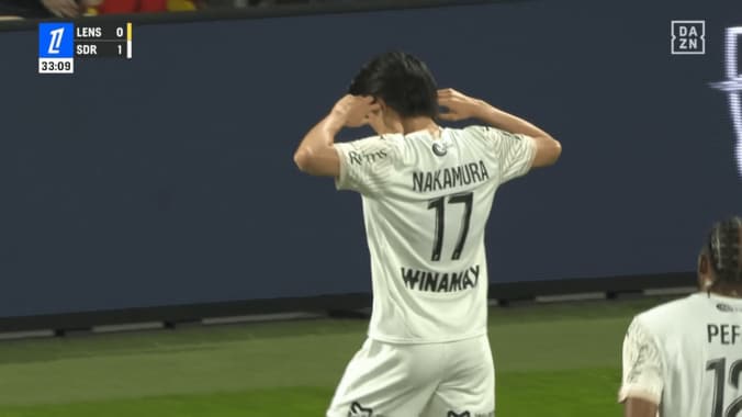 衝撃！中村敬斗、欧州5大リーグで今季日本人最多10ゴール&11ゴール！「決定力オバケやん」ダイレクトワンタッチショットにファン歓喜 5枚目