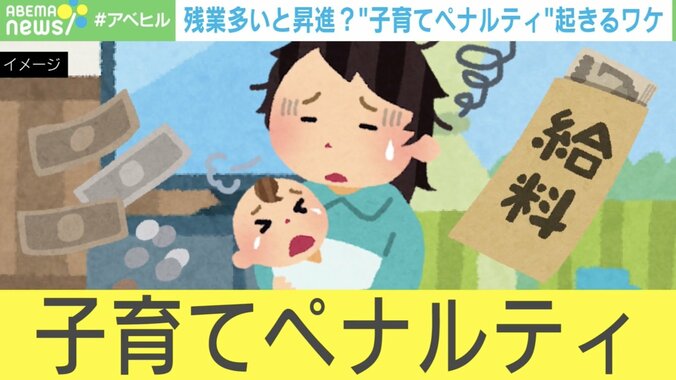 【写真・画像】子育てペナルティ？ 出産で賃金46%↓ 背景に日本人の“残業気質”？　1枚目