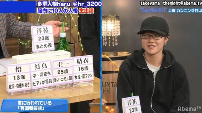 多重人格者・haru氏、10人の人格が常に脳内で話し合う“会議”を語る「最近揉めたのは選挙」 2枚目
