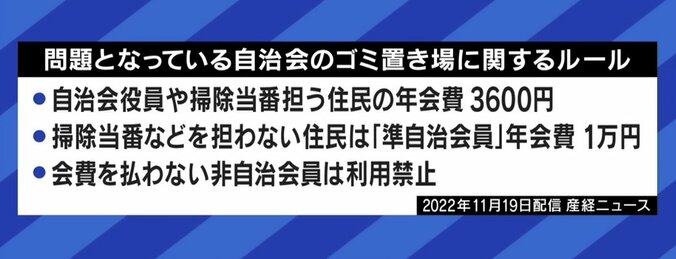 自治会の存在意義は？ 年会費1万円は高い？ 非加入でゴミ置き場「使用禁止」も 5枚目