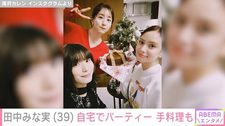 田中みな実、滝沢カレン、松岡茉優