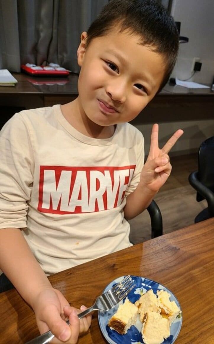 小原正子、夫・マック鈴木と長男が絶賛したスイーツに「レシピ教えて」「美味しそう」の声