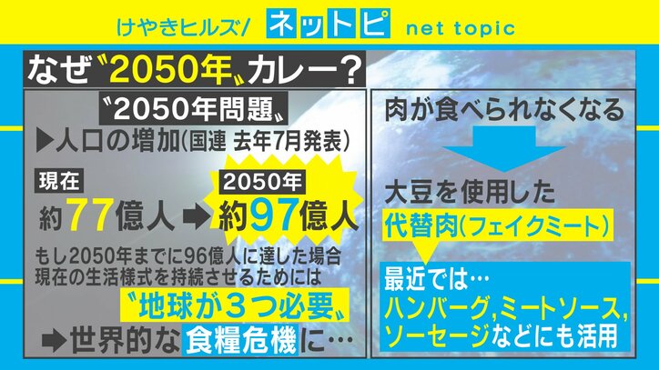 柴田阿弥絶賛！ 「2050年問題」に由来した“未来の激辛カレー”