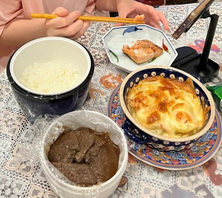  藤あや子、野菜嫌いな孫のために作った夕食に「素敵です」「ご馳走ですね」の声 