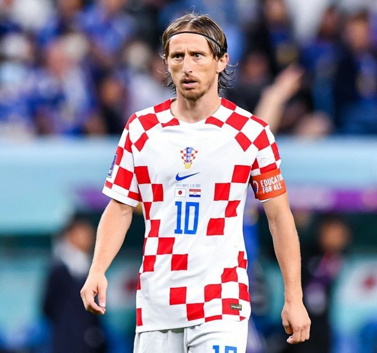 モドリッチ ユニフォーム クロアチア代表 ワールドカップ 日本戦仕様 