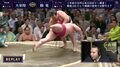 横綱・鶴竜、冷や汗タラリ…　俵に両足かかるも逆転のはたき込みで全勝キープ