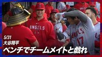 【映像】大谷翔平、仲良し同僚と笑顔のエア撮影会