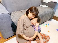 江原千鶴『臨月の胎動』