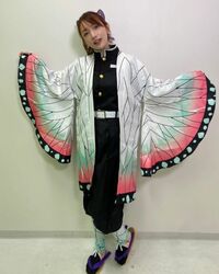 後藤真希が「鬼滅の刃」胡蝶しのぶのコスプレを披露！「めちゃくちゃ綺麗」「実写版いける」と絶賛の嵐