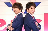 「ここで新キャラ!?」「びっくり楽しみでーす！」田中圭＆山崎育三郎“おっさんずラブ”2ショットに注目集まる