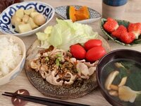 紺野あさ美『今日の朝ご飯・納豆にちょい足し』