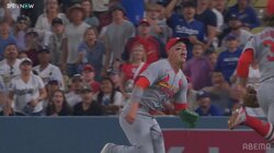 「これは侍」30メートルの大激走！ヌートバー、WBC彷彿のビッグプレーに反響続々「これはガチでスーパープレー」「すげえな！たっちゃん」