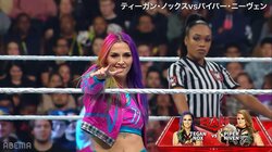 カラフル美女レスラー、“ガチ”なヒップドロップが炸裂！「本当のヒップドロップでしたね」実況驚き