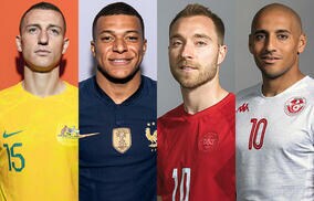 【カタールW杯グループD展望】フランスは王者敗退の連鎖断ち切れるか？　デンマークは首位通過も…