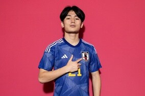 ポストプレーで存在感発揮も…上田綺世は課題点を口に「もっとシュートを打たないと…」