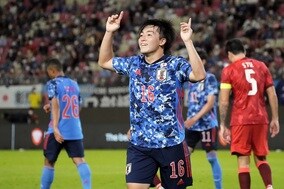 相馬勇紀、“地元”で3年前のリベンジ果たし、カタールW杯のラストピースに！