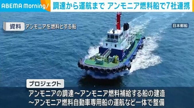 アンモニアを燃料とする船（資料）