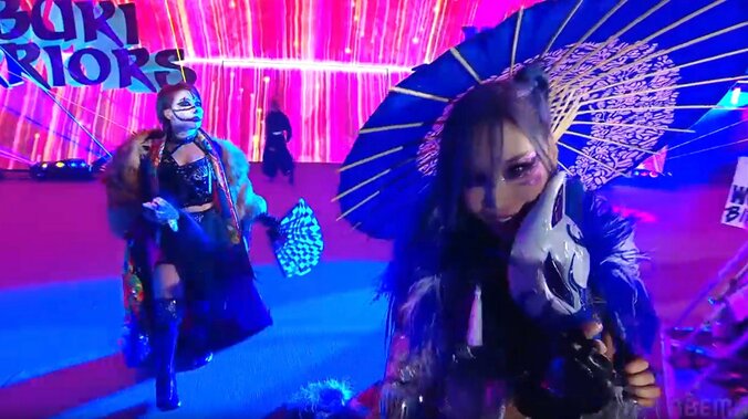 入場するカブキ・ウォリアーズ