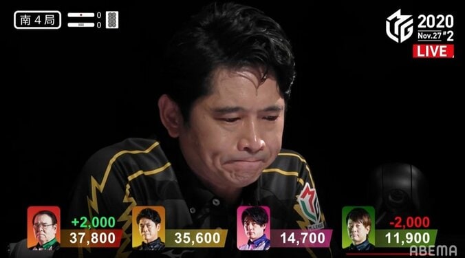 3年目の苦悩…萩原聖人、9戦連続トップなし 初勝利目前もスルリ「信じて待っていてください」／麻雀・Mリーグ 1枚目