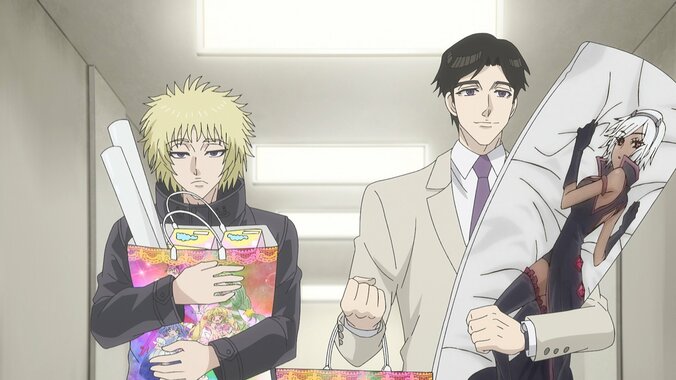 アニメ「忍者と極道」場面カット