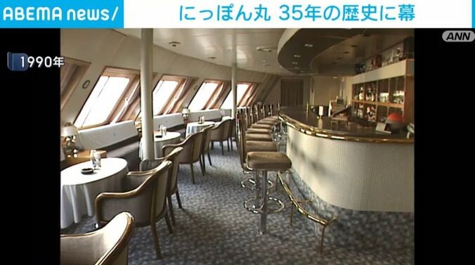 にっぽん丸の船内