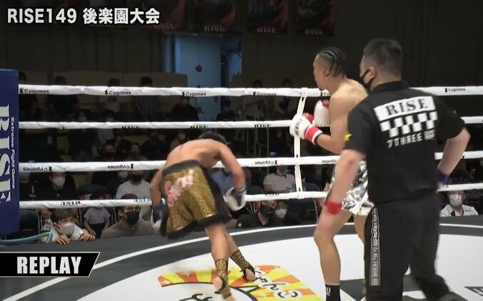 「スローモーションのように倒れていった」衝撃のカウンター決着に実況驚き 1枚目