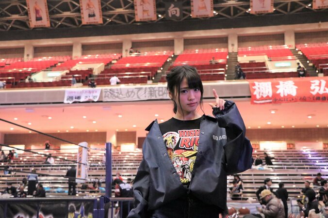 夢みるアドレセンス・志田友美、「ずっと口開けたまんま観てました。今までのプロレス観が変わりました」 3枚目