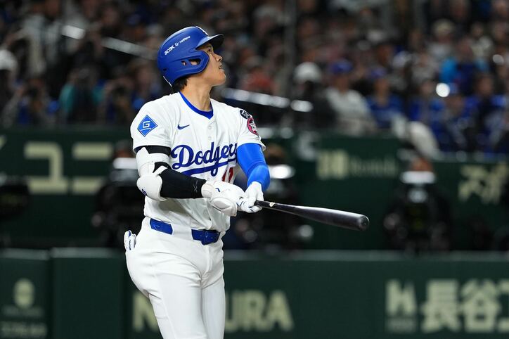 【写真・画像】大谷翔平、2試合連続4号ホームランは先頭打者弾！劇的サヨナラアーチから2打席連発　1枚目