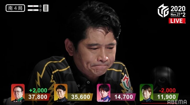 3年目の苦悩…萩原聖人、9戦連続トップなし 初勝利目前もスルリ「信じて待っていてください」／麻雀・Mリーグ