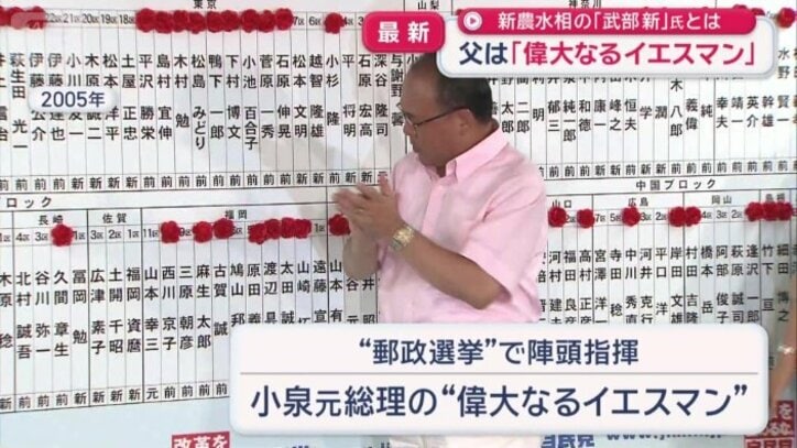 農水大臣や自民党幹事長を歴任