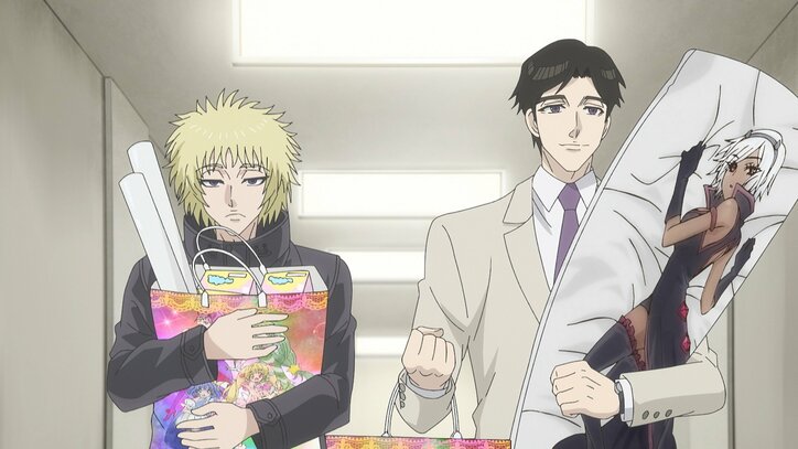 アニメ「忍者と極道」場面カット