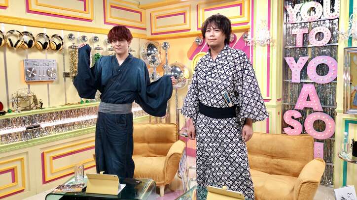 浪川大輔＆石川界人がキザな台詞で“ハンサム”アピール！シックな浴衣姿で夏祭りゲームに挑戦