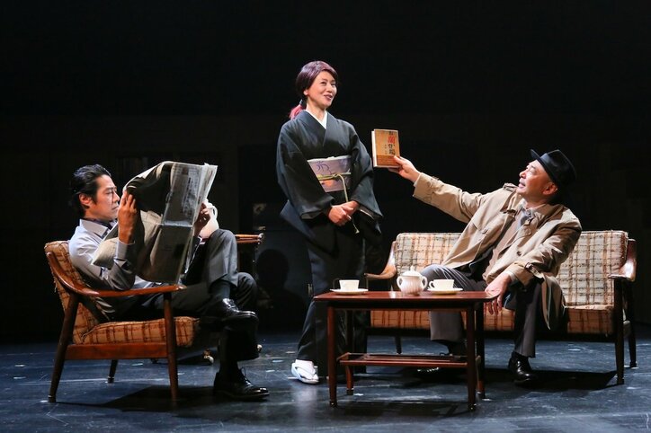 “七変化”の小泉今日子が堤真一と高橋克実を振り回す!舞台『お蘭、登場』よりキャストコメント到着