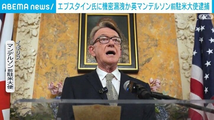 マンデルソン前駐米大使