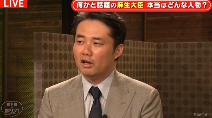 橋下氏「麻生さんは財務大臣を辞めて、政治家として安倍さんを支えたらいい」