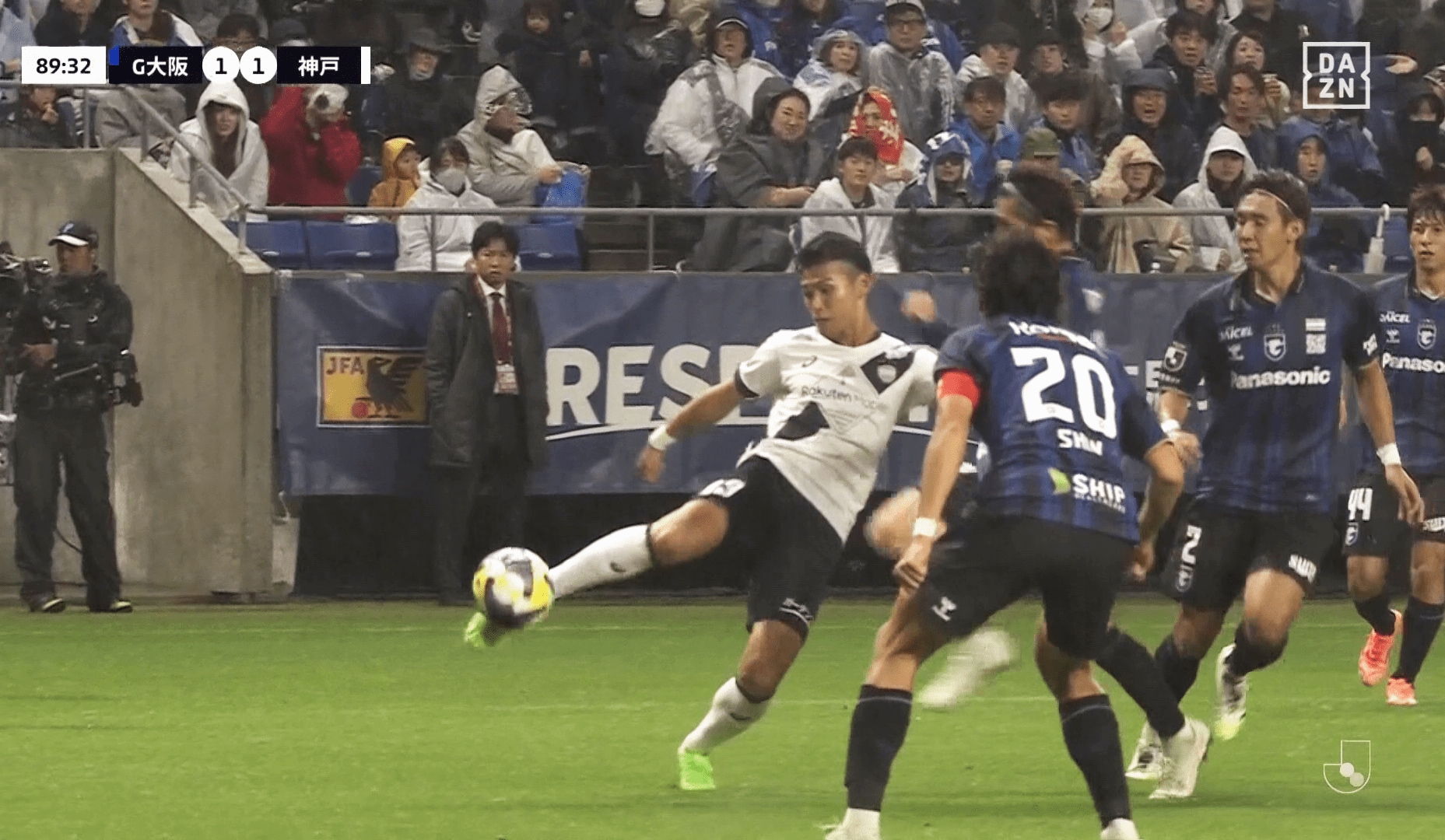 佐々木大樹のスーパーボレー弾