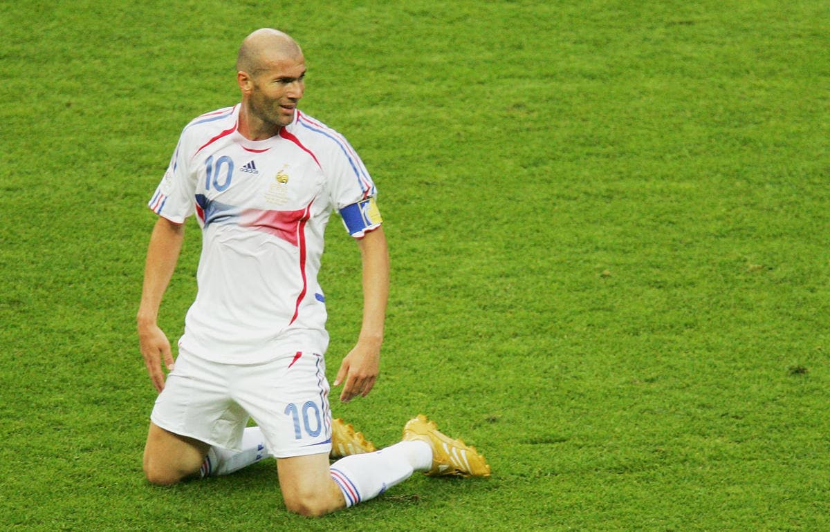 50歳迎えるジダンがW杯決勝のワンシーンを回想「どうすべきか思考した