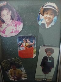 高橋英樹『切り抜き写真のフォトフレーム』