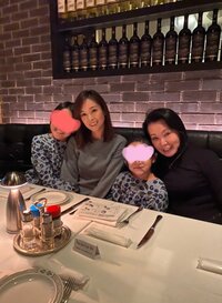 花田虎上『母と』