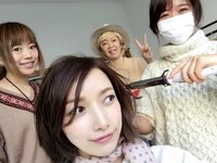 後藤真希『メイク中』