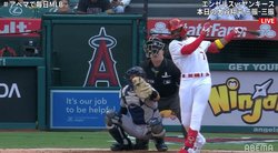 大谷翔平から3奪三振の快投！ ヤ軍の豪腕・コール、99マイルのファウルチップが球審直撃にファン戦慄「マスクが外れた」「審判までも破壊」