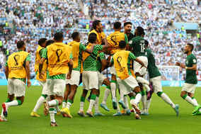 【W杯】サウジ、アルゼンチン撃破に仰天　元日本代表＆実況も大興奮「凄いなこれは！」「波乱巻き起こる！歴史的勝利！」